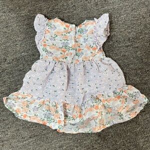 Size 12 month ruffle floral dress